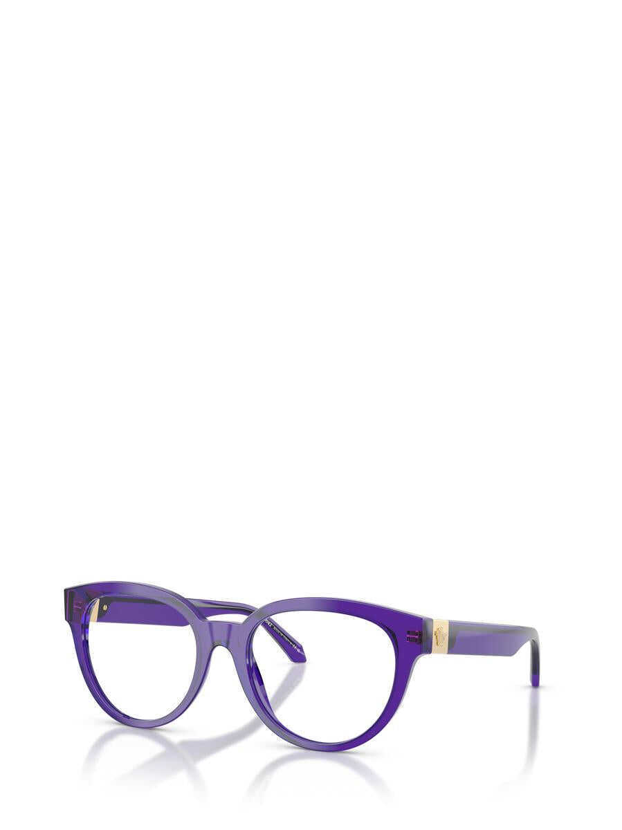Ochelari de soare Versace Versace Eyewear Eyeglasses TRANSPARENT DARK VIOLET Femei (BM 19437165) 2