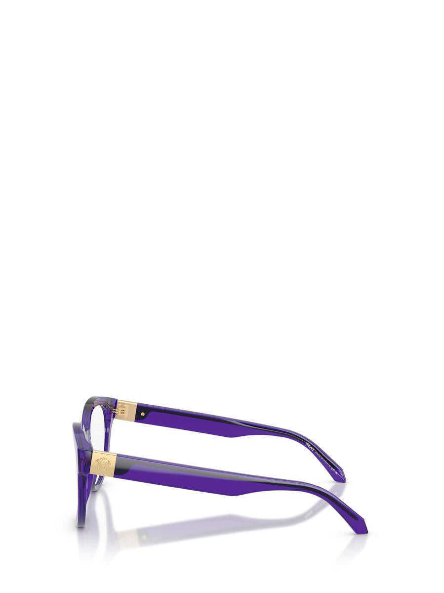 Ochelari de soare Versace Versace Eyewear Eyeglasses TRANSPARENT DARK VIOLET Femei (BM 19437165) 3