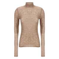 Pulovere Pinko 'Moss' High-Neck Wool Sweater Femei