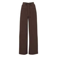 Pantaloni casual Rotate Birger Christensen Brown Corset Suiting Pants Femei