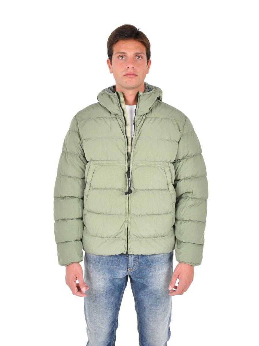 Geci de iarna C.P. Company C.P. Company Chrome-R Goggle Down Jacket GREEN Barbati (BM 19437552) 3