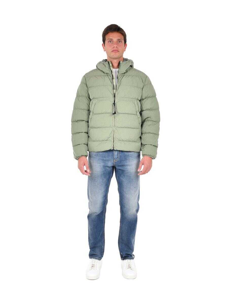 Geci de iarna C.P. Company C.P. Company Chrome-R Goggle Down Jacket GREEN Barbati (BM 19437552) 1