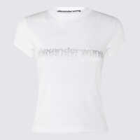 Tricouri Polo Alexander Wang T-Shirt E Polo Bianco Femei