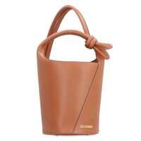 Genti de mana Jacquemus Tourni Mini Bucket Bag Femei