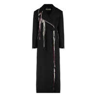 Paltoane Dries Van Noten Long Wool Coat Femei