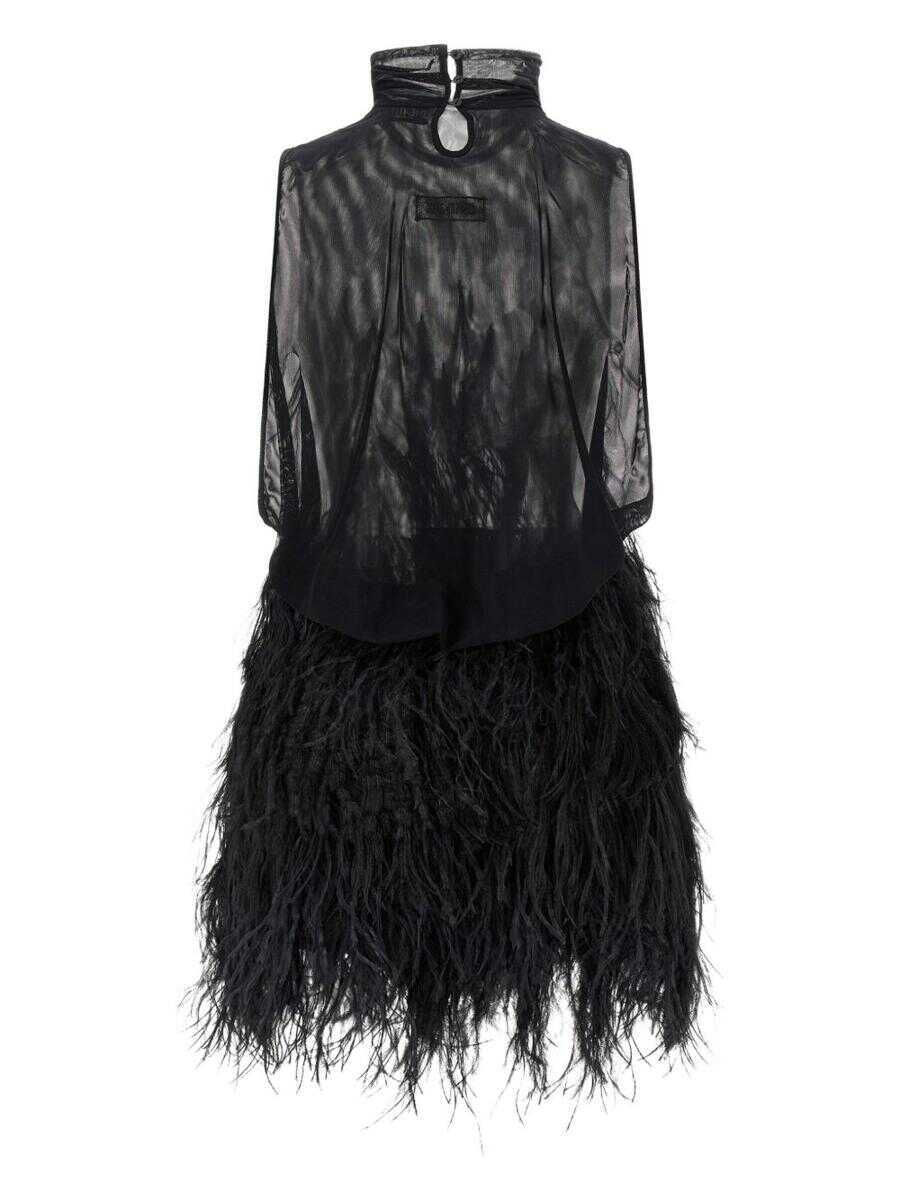 Rochii THE ATTICO The Attico Dress Black Femei (BM 19437672) 2