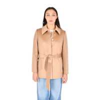 Paltoane Penny Black Papaia Coat Femei