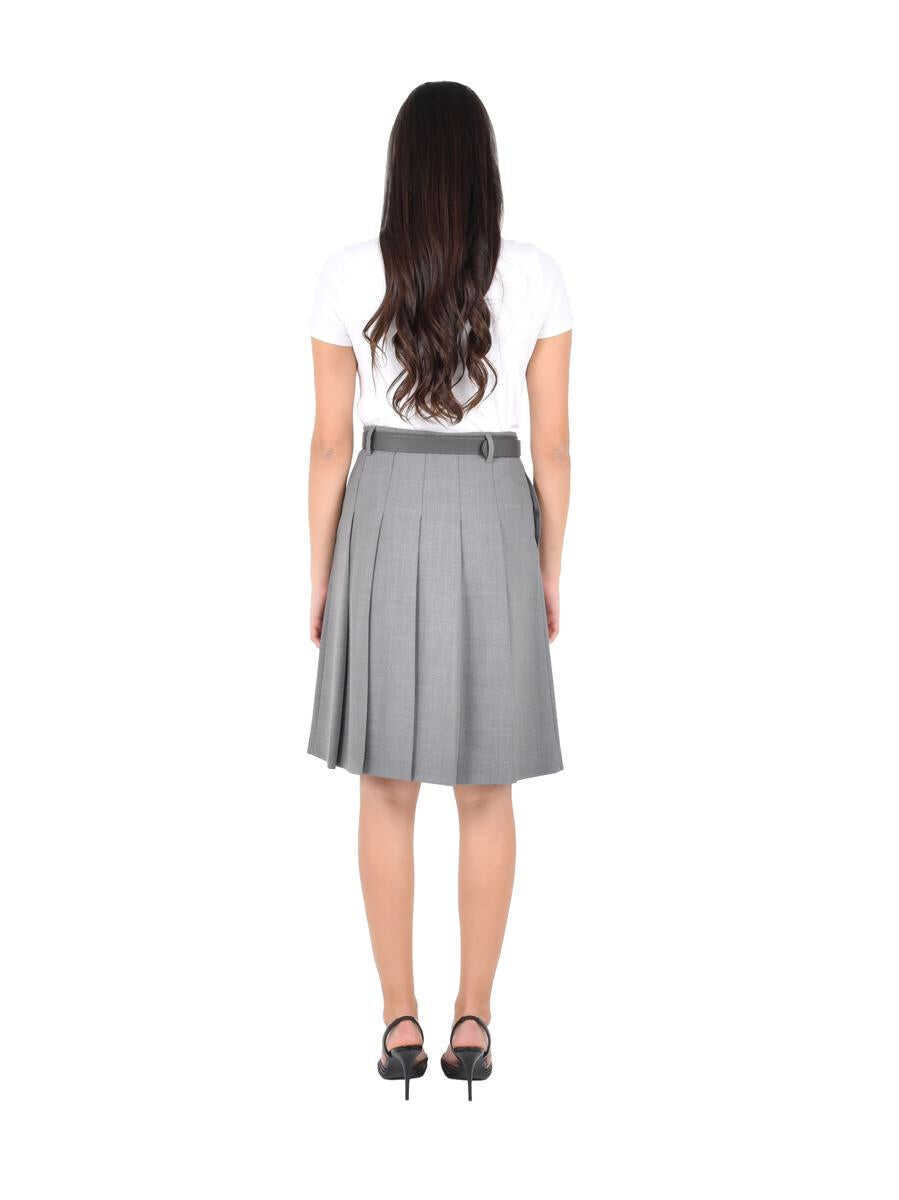Fuste Max Mara Max Mara Studio Skirt GREY Femei (BM 19437750) 2