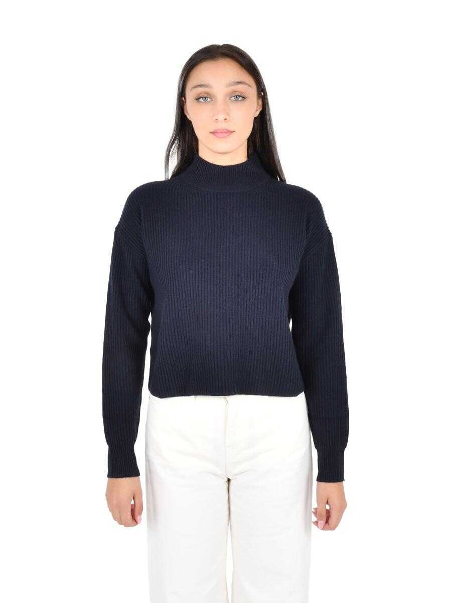 Pulovere Max Mara Max Mara Studio Fufy Sweater BLUE Femei (BM 19437753) 3