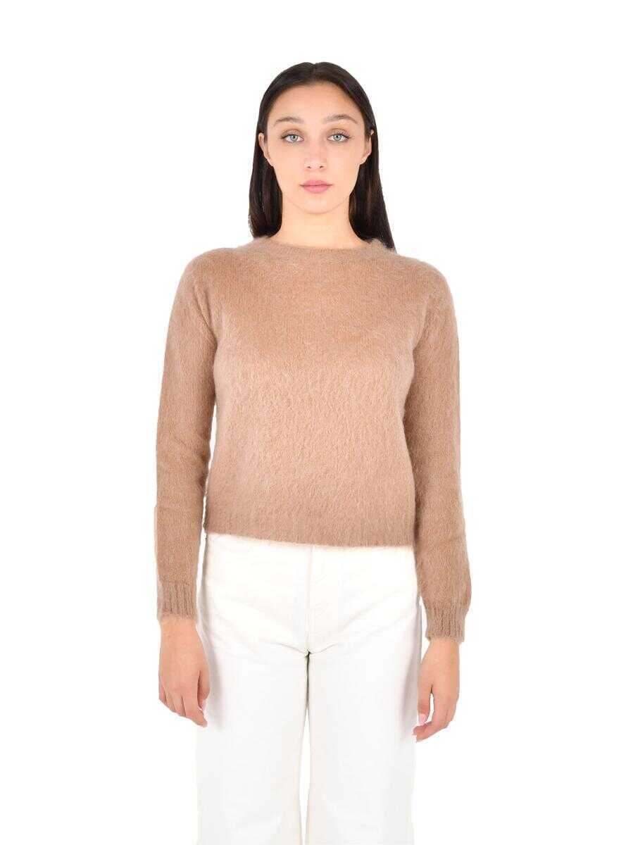 Pulovere Max Mara Max Mara Studio Aceto Sweater Beige Femei (BM 19437759) 1