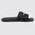 Alexander Wang Alexander Wang Black Rubber Sliders Black