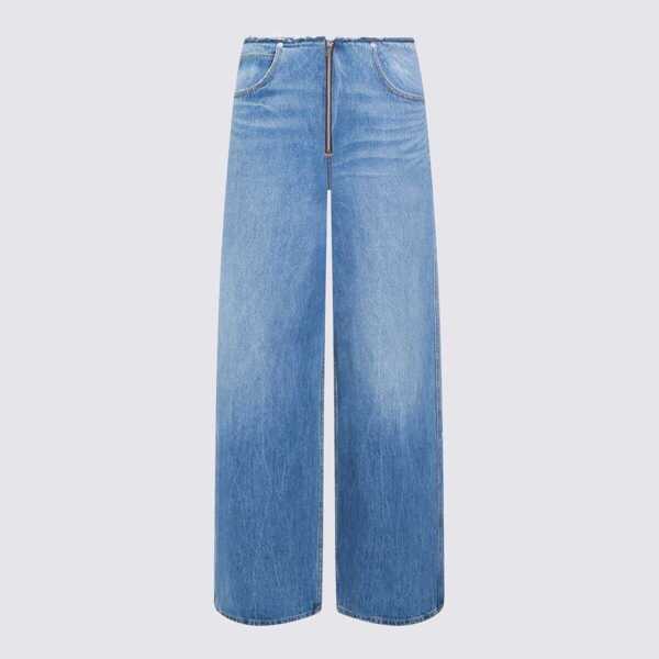 Blugi Alexander Wang Alexander Wang Jeans VINTAGE MARBLED BLUE Femei (BM 19438041) 1