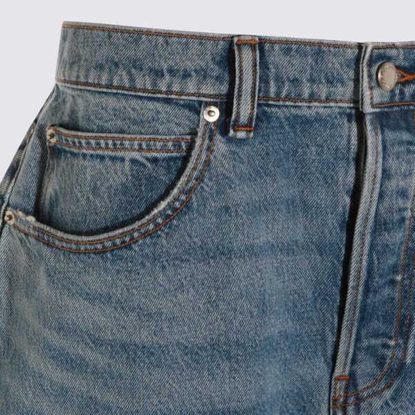 Blugi Alexander Wang Alexander Wang Vintage Light Indigo Cotton Jeans VINTAGE LIGHT INDIGO Femei (BM 19438044) 3
