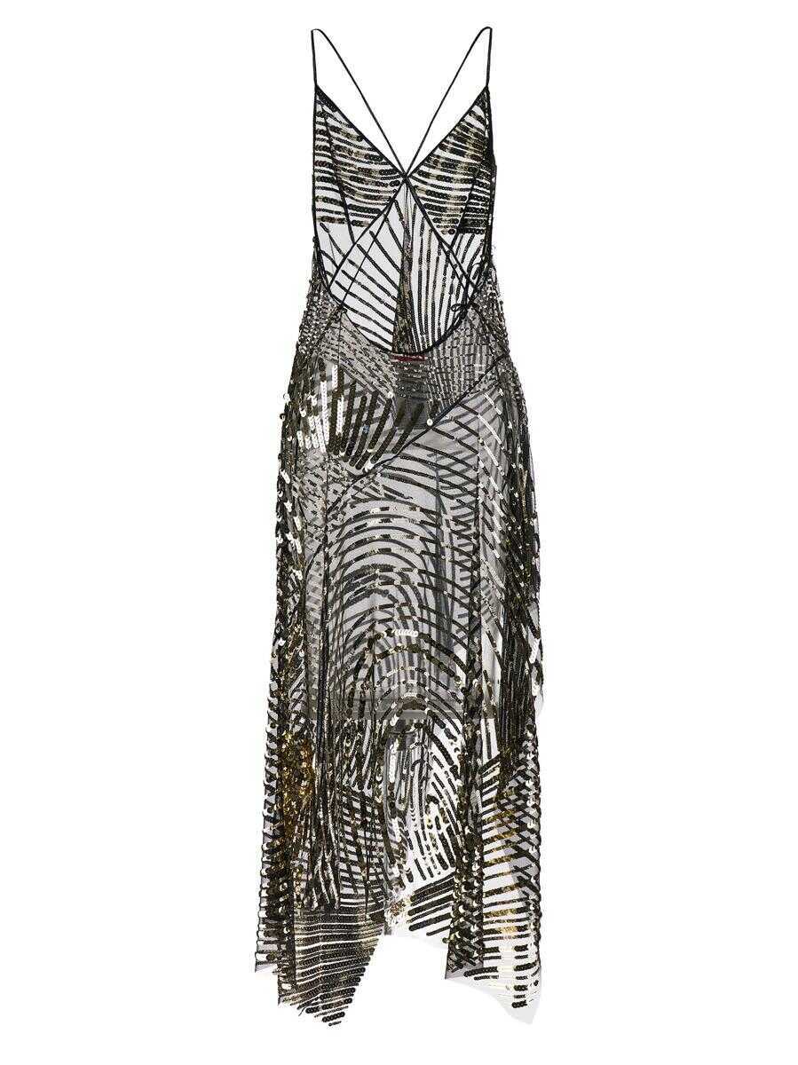 Rochii PUCCI Pucci Semi-Transparent Long Dress Black Femei (BM 19438176) 2