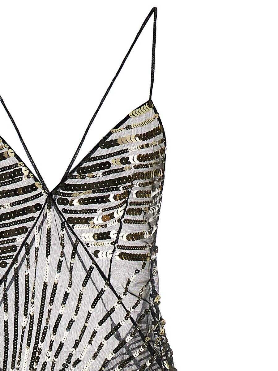 Rochii PUCCI Pucci Semi-Transparent Long Dress Black Femei (BM 19438176) 3