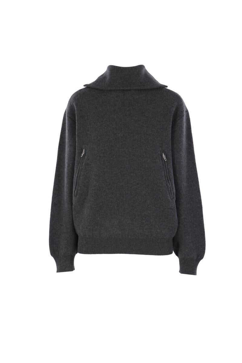 Pulovere Balenciaga Balenciaga Sweaters DARK HEATHER GREY Femei (BM 19438461) 1
