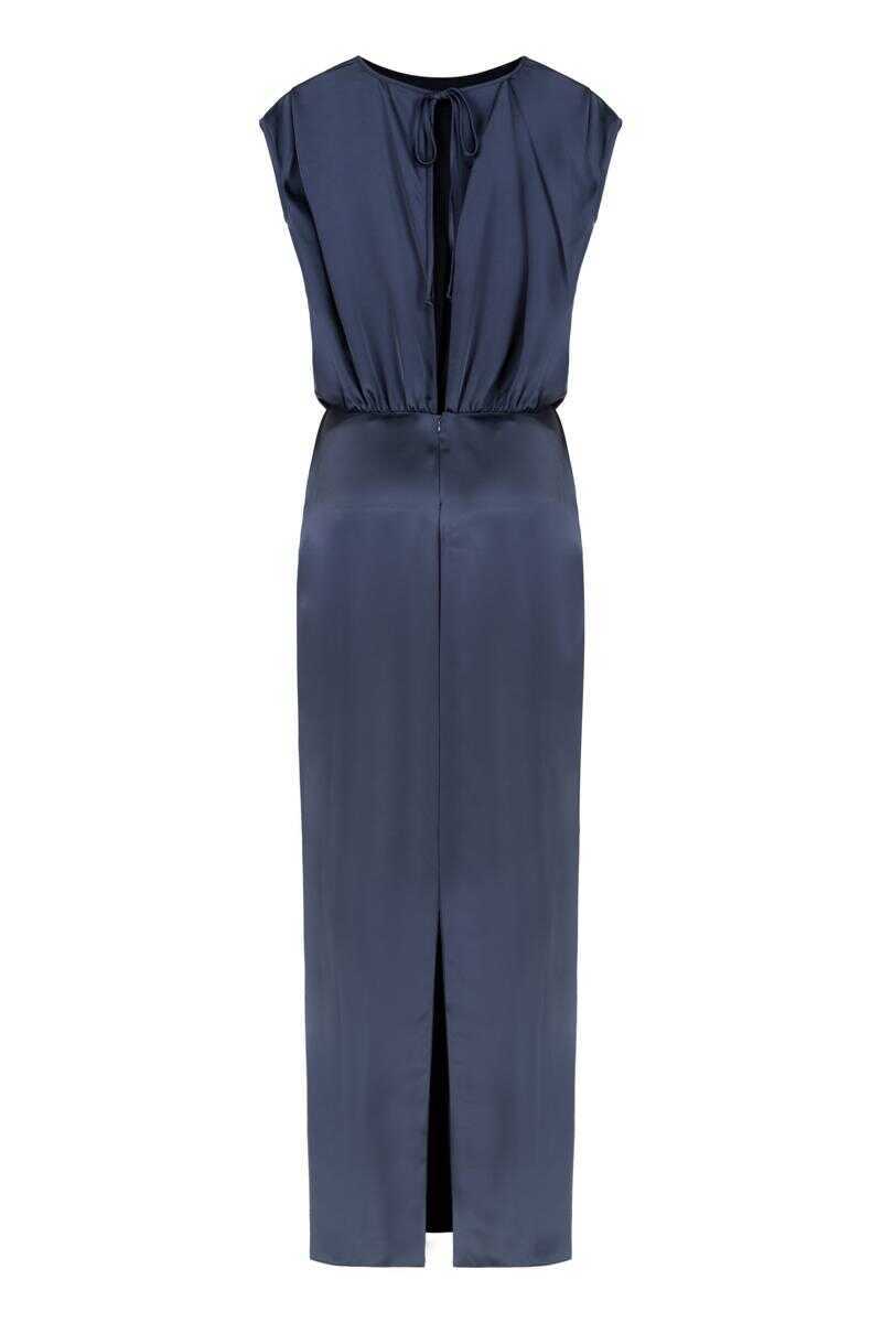 Rochii Les Filles DEva Les Filles DEva I Live In Satin BLUE Femei (BM 19438494) 2