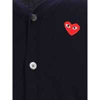 Pulovere Comme des Garçons Dama - Pulovere Comme des Garons Comme Des Garons Play Sweaters BLUE Femei (BM 19438689) - B-mall.ro