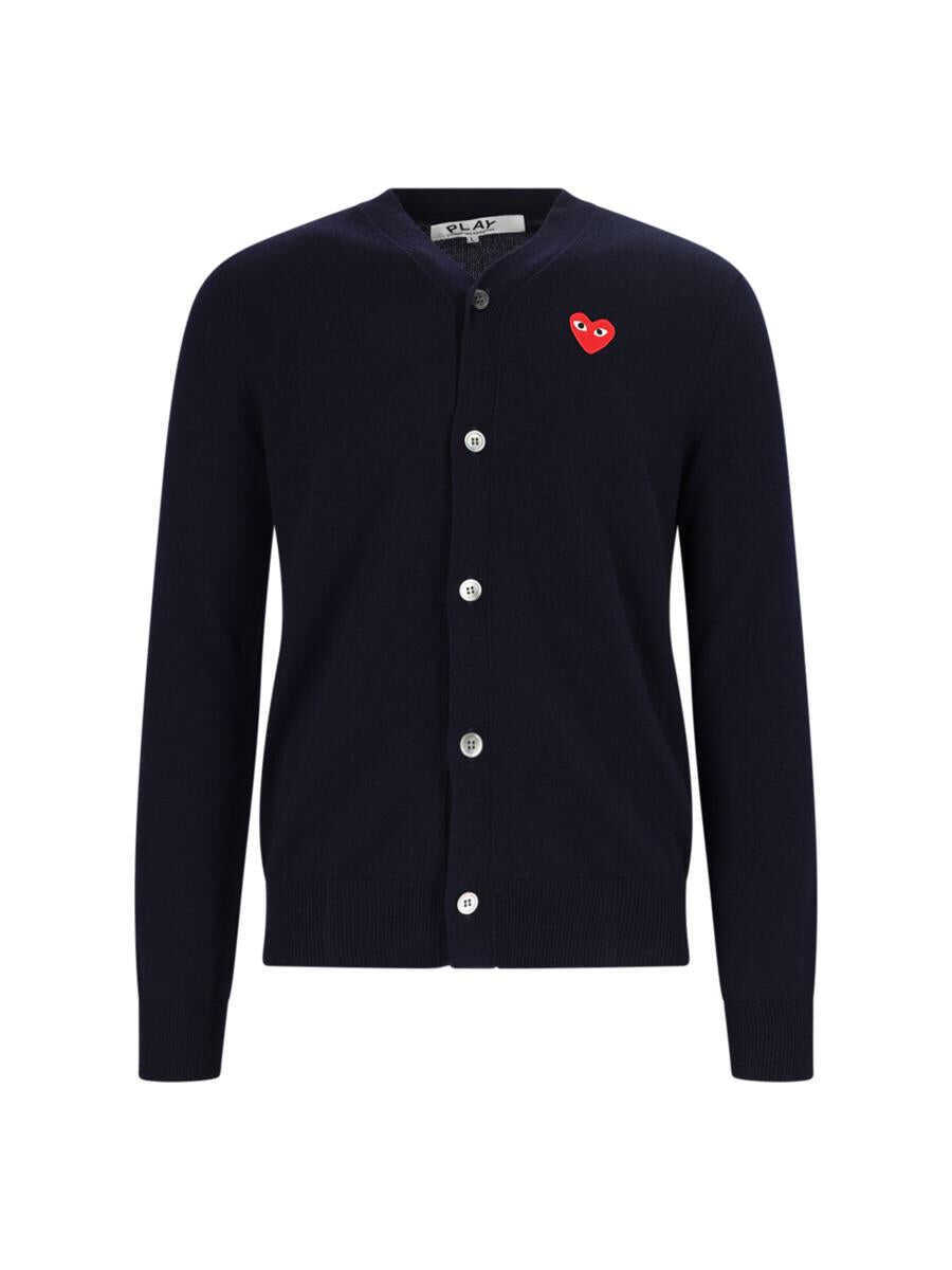 Pulovere Comme des Garons Comme Des Garons Play Sweaters BLUE Femei (BM 19438689) 1