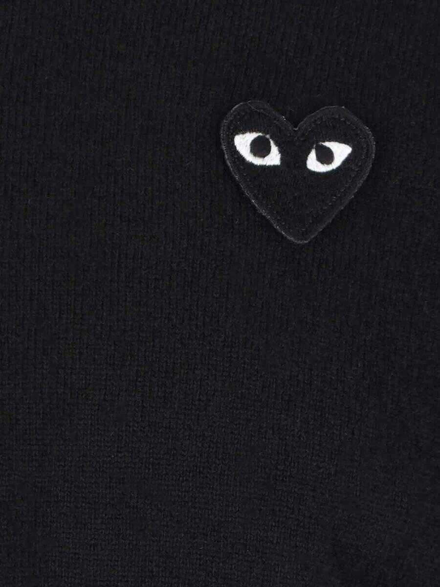 Pulovere Comme des Garons Comme Des Garons Play Sweaters Black Femei (BM 19438734) 3