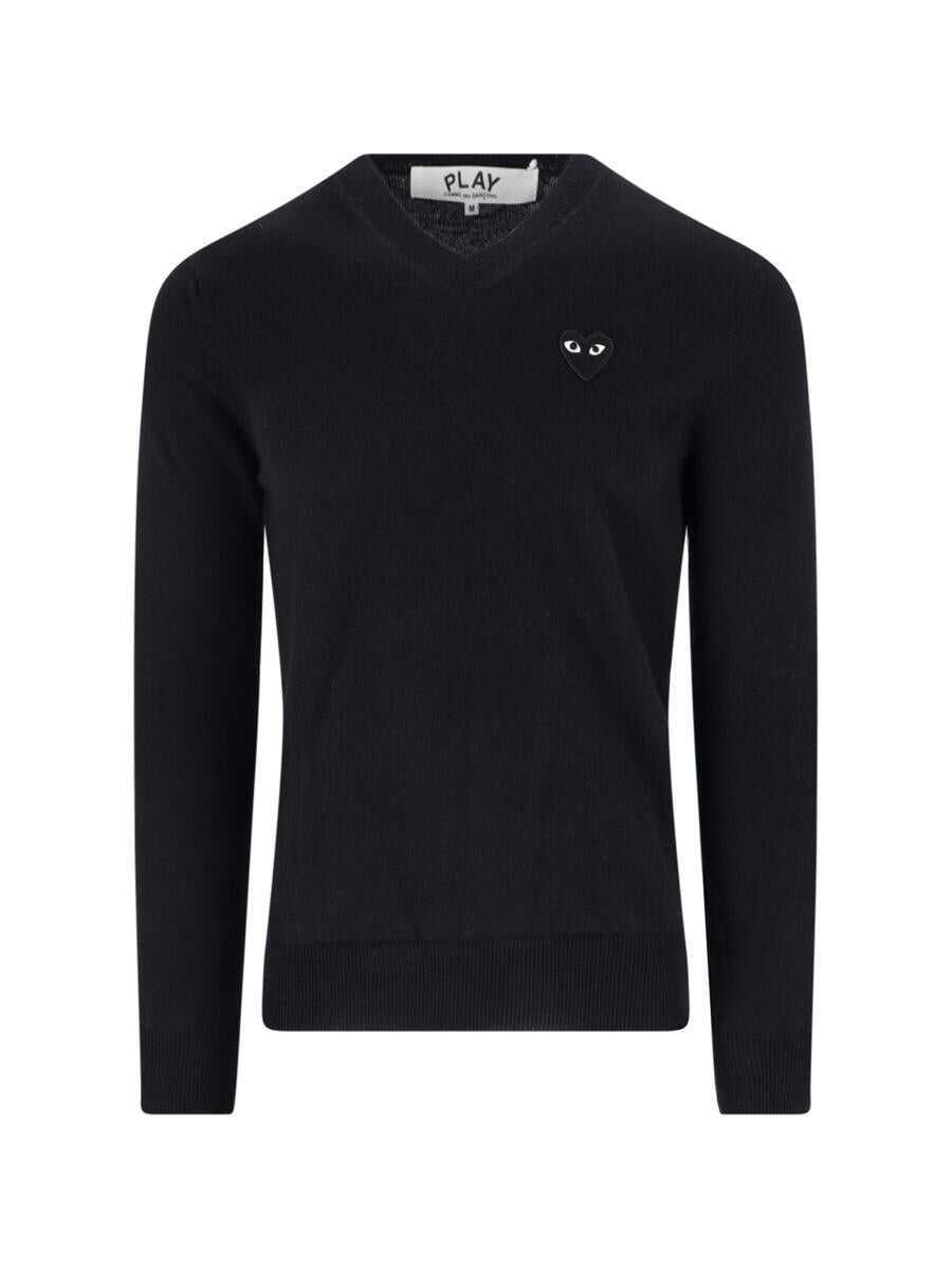 Pulovere Comme des Garons Comme Des Garons Play Sweaters Black Femei (BM 19438734) 1