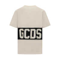 Tricouri GCDS pentru Barbati - Tricouri GCDS Gcds Bicolor T-Shirt With Gcds Logo WHITE Barbati (BM 19438758) - B-mall.ro