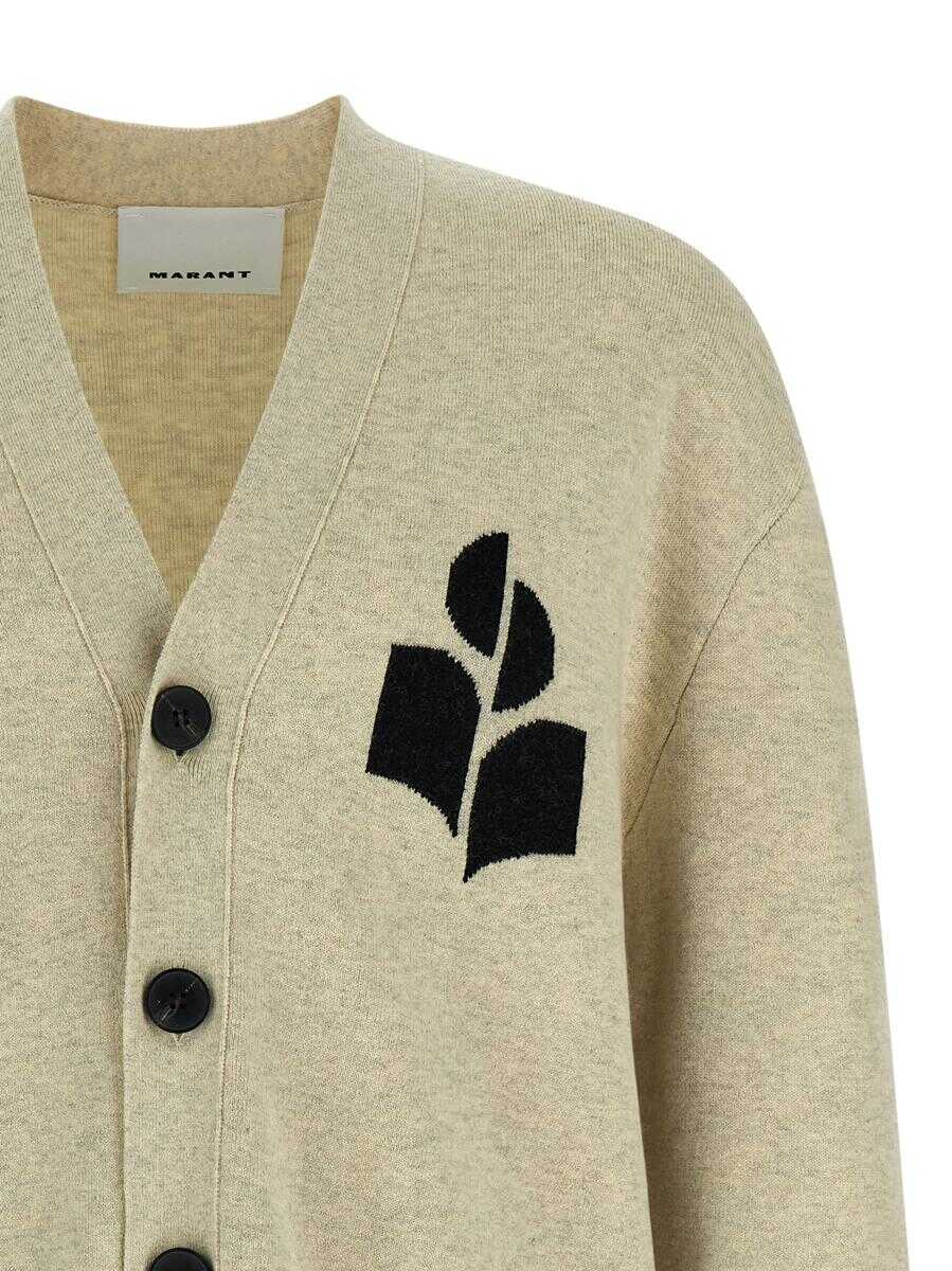 Cardigane Isabel Marant Isabel Marant Curtis Cardigan GRAY Barbati (BM 19438875) 3
