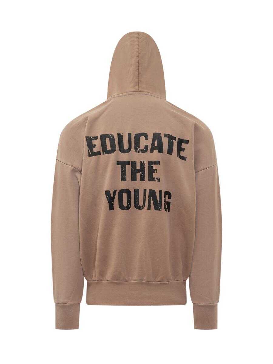 Bluze de trening FEAR OF GOD Fear Of God Pink Hoodie With Fear Of God Print Beige Barbati (BM 19439262) 2