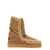 Mou Mou 'Eskimo 24' Ankle Boots  Beige