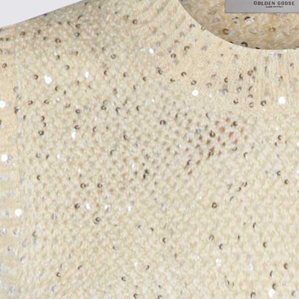 Pulovere Golden Goose Golden Goose Sweaters HERITAGE WHITE Femei (BM 19439556) 5