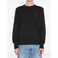 Pulovere AMI Paris AMI Paris De Coeur Wool Sweater Barbati