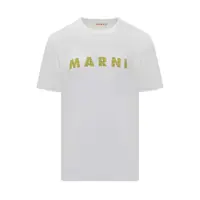 Tricouri Marni Marni Logo Check T-Shirt Barbati