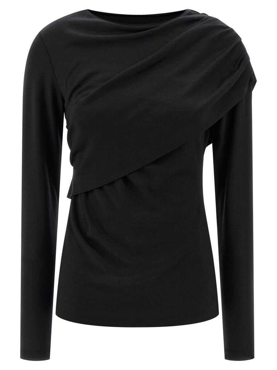 Topuri Isabel Marant Isabel Marant Asna Top Black Femei (BM 19439697) 1