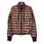 Moncler Grenoble Moncler Grenoble Brown Zip-Up Down Jacket BROWN