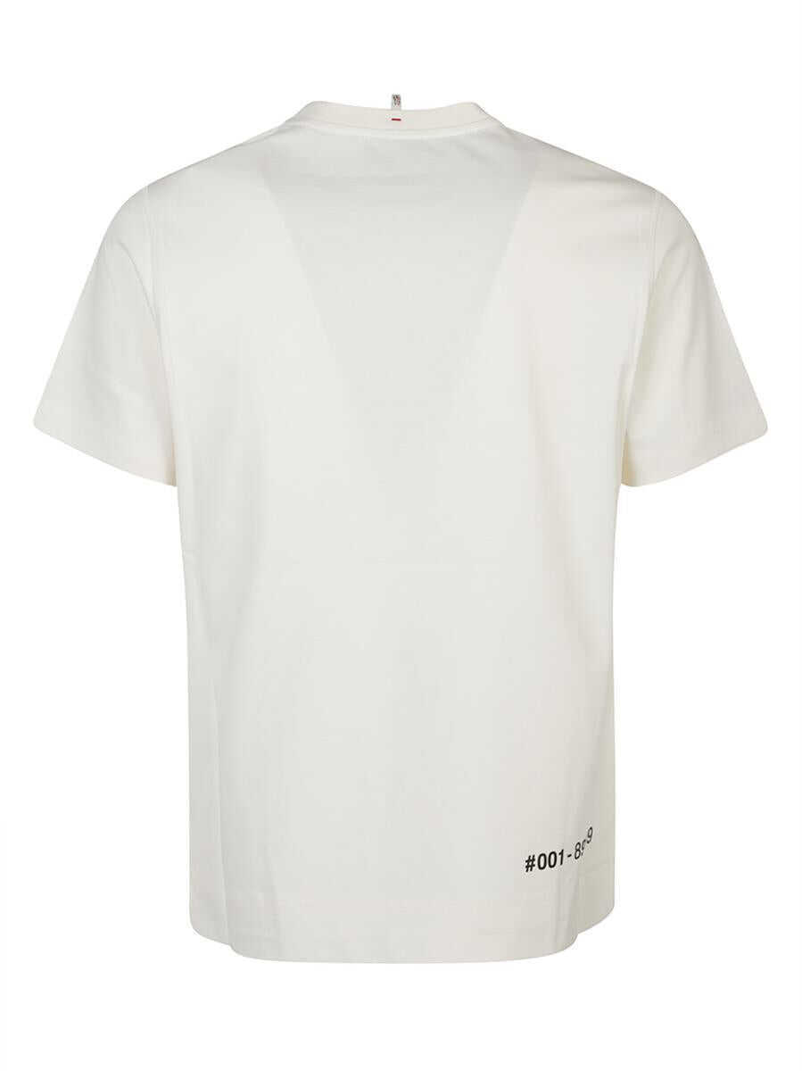 Tricouri Moncler Grenoble Moncler Grenoble Tshirt WHITE Barbati (BM 19439793) 2