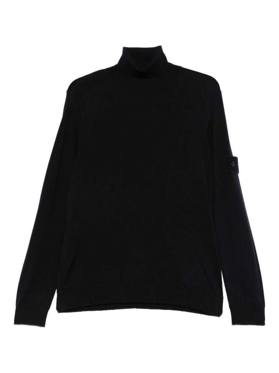 Pulovere Stone Island Stone Island Stone Island Ghost Sweater BLUE Barbati (BM 19439856) 1