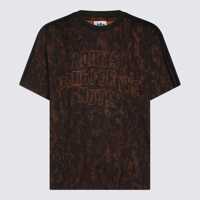 Tricouri Adidas Originals X Song For The Mute Brown Cotton T-Shirt Barbati