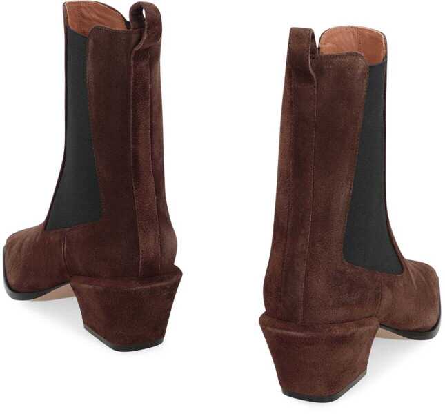 Bocanci Paris Texas Paris Texas Bettina Suede Ankle Boots BROWN Femei (BM 19440576) 4
