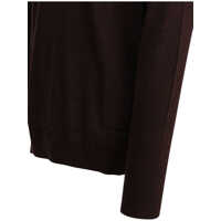 Tricouri Polo pentru Barbati - Tricouri Polo NN.07 Sergio merino wool polo sweater Brown Barbati (BM 19440939) - B-mall.ro