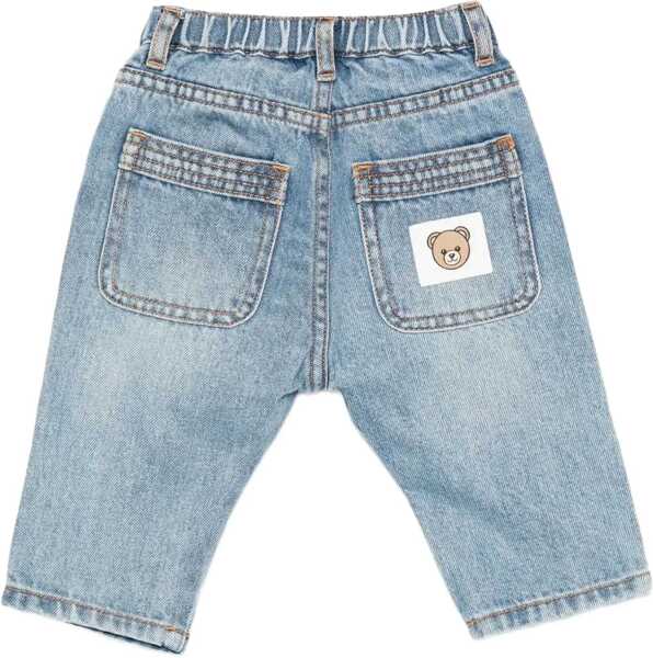 Pantaloni casual Moschino Denim Pants BLUE Baieti (BM 19441004) 2