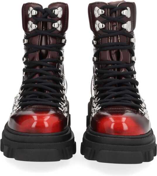 Cizme scurte Ganni Hiking Boot BORDEAUX Femei (BM 19441094) 3