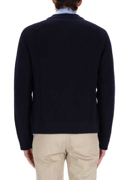 Cardigane Paul Smith Zippered Cardigan BLUE Barbati (BM 19441118) 3