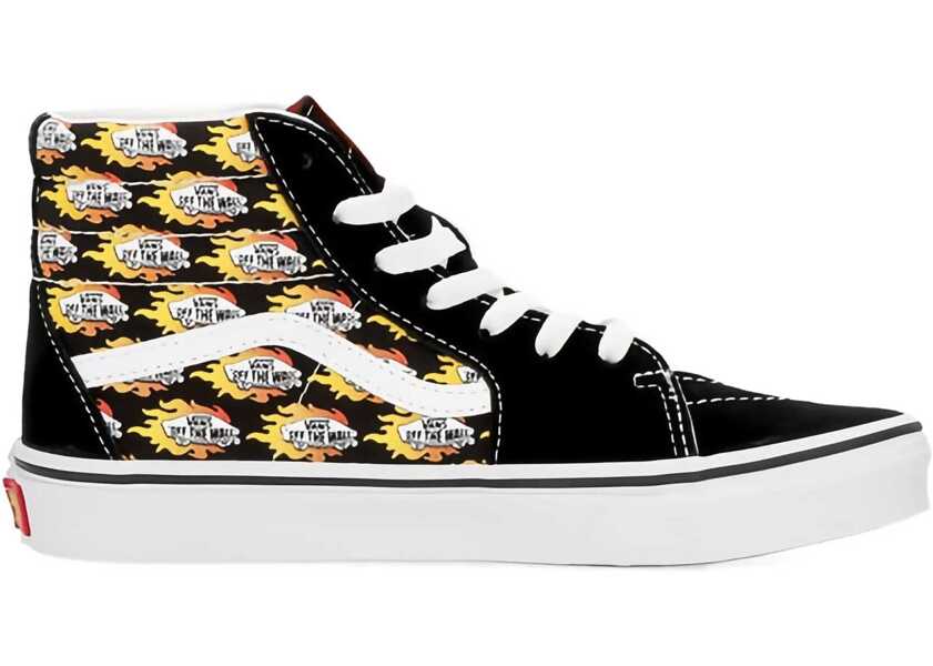 Sneakers Vans Flame Logo Repeat Sneaker BLACK Baieti (BM 19441133) 2