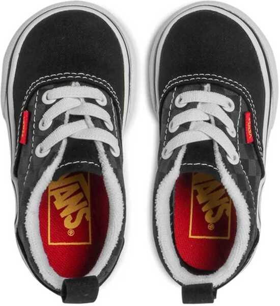 Sneakers Vans Sneaker Era Elastic Lace Flame Logo BLACK Baieti (BM 19441151) 4