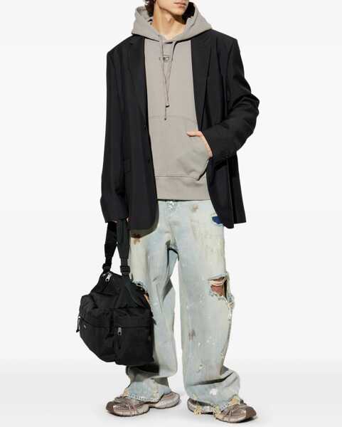 Bluze de trening Diesel Sweatshirt With Logo And Hood GREY Barbati (BM 19441178) 2