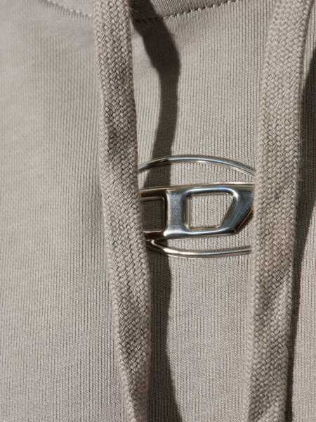 Bluze de trening Diesel Sweatshirt With Logo And Hood GREY Barbati (BM 19441178) 5