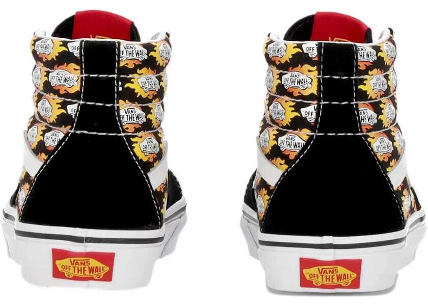 Sneakers Vans Flame Logo Repeat Sneaker BLACK Baieti (BM 19441283) 5