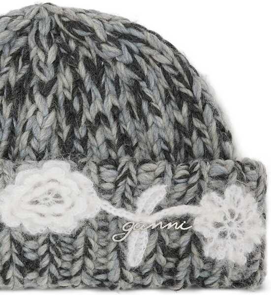 Palarii Ganni Wool Cap CHARCOAL Femei (BM 19441379) 2