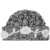 Ganni Wool Cap CHARCOAL