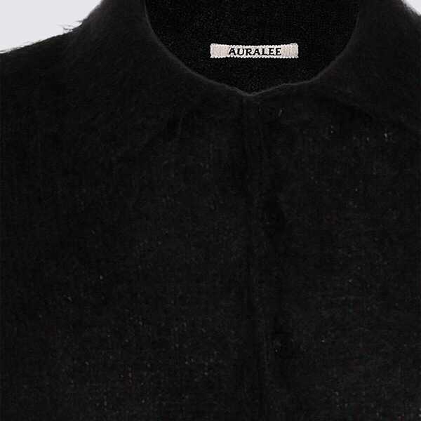 Pulovere AURALEE Auralee Black Mohair Knitwear INK BLACK Barbati (BM 19444968) 3